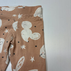 Girls Nutmeg, stretchy leggings / bottoms, GUC, size 1,  