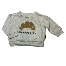 Load image into Gallery viewer, Unisex lightweight, sweater / jumper, croissant, EUC, size 0,  