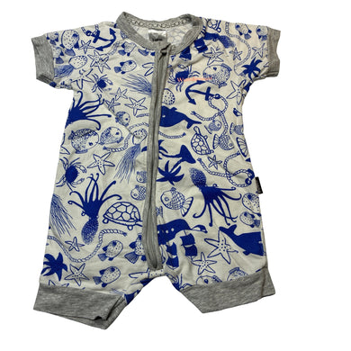 Unisex Bonds, zip wondersuit / zippy / romper, GUC, size 00,  
