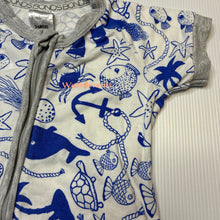 Load image into Gallery viewer, Unisex Bonds, zip wondersuit / zippy / romper, GUC, size 00,  