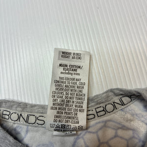 Unisex Bonds, zip wondersuit / zippy / romper, GUC, size 00,  
