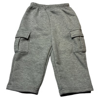 Load image into Gallery viewer, Boys SHEIN, grey marle casual pants, elasticated, EUC, size 0,  