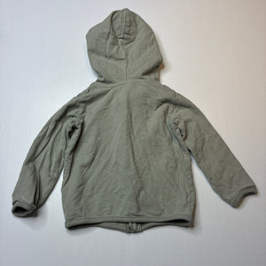 Unisex Anko, soft feel cotton zip hoodie sweater, GUC, size 2,  