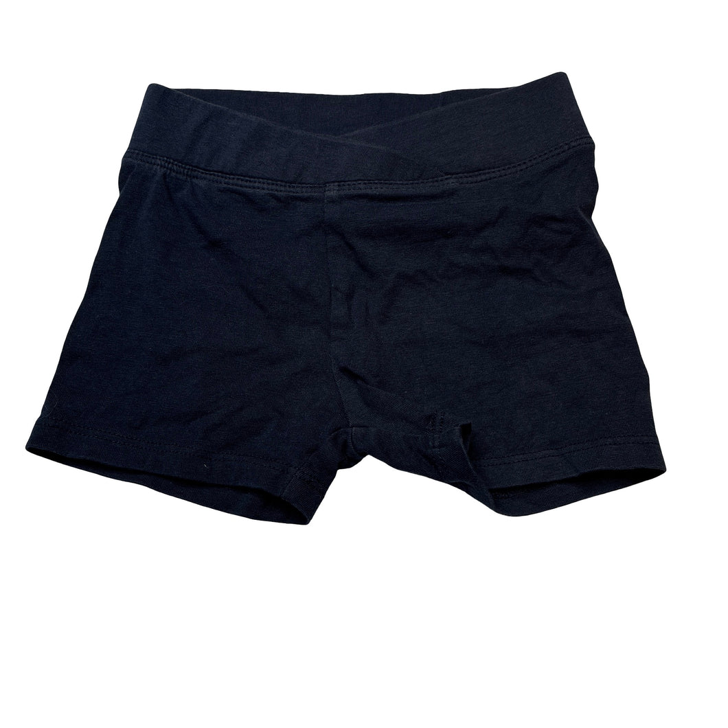 Girls B Collection, navy bike shorts, elasticated, GUC, size 2,  