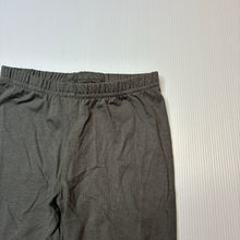 Load image into Gallery viewer, Unisex Sprout, grey stretchy leggings / bottoms, EUC, size 0,  