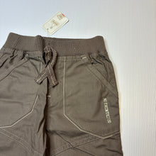 Load image into Gallery viewer, Boys Target, cotton casual roll-up pants, elasticated, NEW, size 1,  