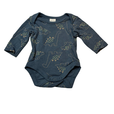 Boys Baby Berry, cotton bodysuit / romper, dinosaurs, EUC, size 000,  