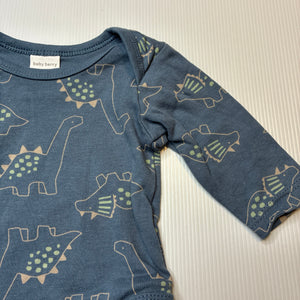 Boys Baby Berry, cotton bodysuit / romper, dinosaurs, EUC, size 000,  