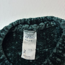 Load image into Gallery viewer, Girls Anko, soft feel chenille knit sweater / jumper, EUC, size 2,  