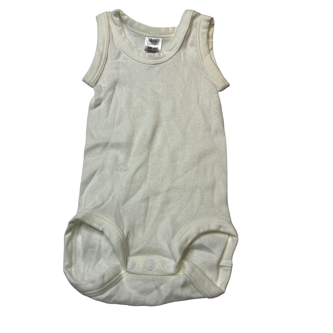 Unisex Bonds, cotton singletsuit / romper, EUC, size 000,  