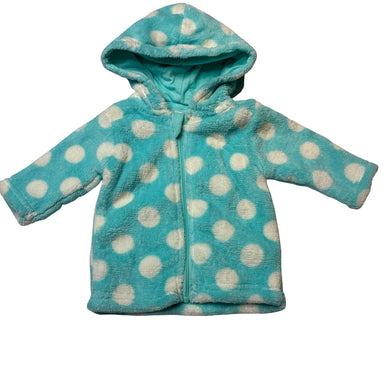 Unisex Baby Berry, soft fleece zip hoodie sweater, EUC, size 0000,  