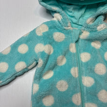 Load image into Gallery viewer, Unisex Baby Berry, soft fleece zip hoodie sweater, EUC, size 0000,  