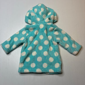 Unisex Baby Berry, soft fleece zip hoodie sweater, EUC, size 0000,  