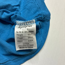 Load image into Gallery viewer, Boys Dymples, cotton tee / top, monster, GUC, size 2,  