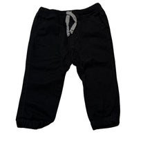 Load image into Gallery viewer, Boys Dymples, black stretch cotton pants, elasticated, EUC, size 1,  