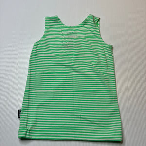 Unisex Bonds, striped stretchy chesty singlet top, FUC, size 1,  