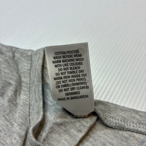 Boys Target, grey long sleeve tee / top, superhero, EUC, size 1,  