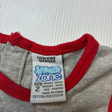 Load image into Gallery viewer, Boys Snooze Zone, pyjama tank top, mechanic, EUC, size 2,  