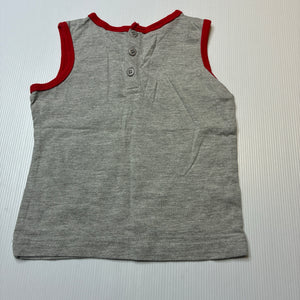 Boys Snooze Zone, pyjama tank top, mechanic, EUC, size 2,  