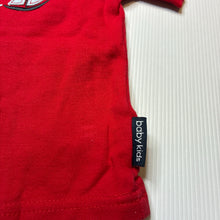 Load image into Gallery viewer, Boys Baby Kids, red cotton tee / top, sailboat, FUC, size 1,  