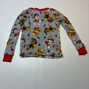 Unisex Nickelodeon, Paw Patrol long sleeve cotton pyjama top, EUC, size 2,  