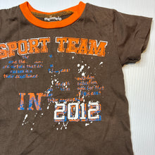 Load image into Gallery viewer, Boys Melimelo, brown tee / top, GUC, size 12 months,  