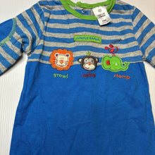 Load image into Gallery viewer, Boys Target, cotton coverall / romper, jungle animals, EUC, size 000,  