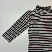 Load image into Gallery viewer, Girls Kids Stuff, stretchy striped long sleeve top, GUC, size 1,  