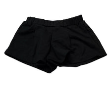 Load image into Gallery viewer, Girls Ollie&#39;s Place, black soft feel shorts, elasticated, EUC, size 1,  