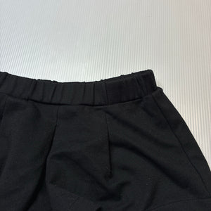 Girls Ollie's Place, black soft feel shorts, elasticated, EUC, size 1,  
