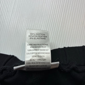 Girls Ollie's Place, black soft feel shorts, elasticated, EUC, size 1,  