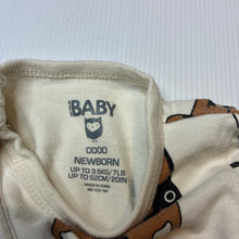 Load image into Gallery viewer, Unisex Cotton On, stretchy zip coverall / romper, dogs, FUC, size 0000,  
