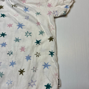 Girls Bonds, stretchy bodysuit / romper, stars, GUC, size 1,  