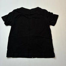 Load image into Gallery viewer, Boys H&amp;T, black cotton Halloween tee / top, EUC, size 1,  