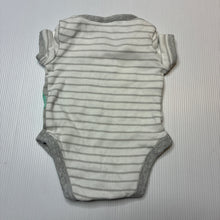 Load image into Gallery viewer, Unisex Target, cotton bodysuit / romper, elephant, EUC, size 0000,  