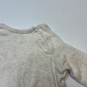 Boys Target, cotton bodysuit / romper, dinosaur, FUC, size 000,  