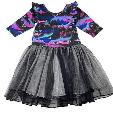Girls Bonds, colourful tulle party dress, EUC, size 5, L: 57cm
