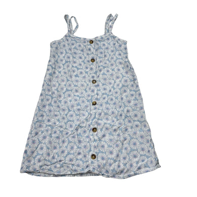 Girls Btween, floral rayon summer dress, GUC, size 5, L: 52cm