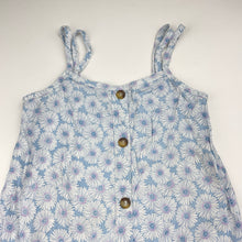 Load image into Gallery viewer, Girls Btween, floral rayon summer dress, GUC, size 5, L: 52cm