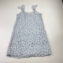 Load image into Gallery viewer, Girls Btween, floral rayon summer dress, GUC, size 5, L: 52cm