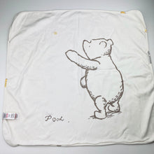 Load image into Gallery viewer, Unisex M&amp;S, Disney Winnie the Pooh soft cotton blanket, 60cm x 62cm, small light mark, FUC, size 0000,  