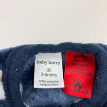 Load image into Gallery viewer, Unisex Baby Berry, soft fleece sleeping bag, L: 60cm, EUC, size 00,  