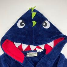 Load image into Gallery viewer, Boys UNDERCOVER CREW JNR, soft fleece dressing gown / bath robe, GUC, size 1,  