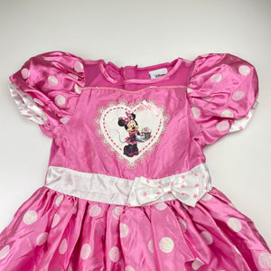 Girls Disney, Minnie Mouse dress-up costume, FUC, size 4-6, L: 52cm