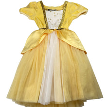 Load image into Gallery viewer, Girls Rock Your Kid, Disney Princess Belle dress, small pink mark at waist, FUC, size 3, L: 65cm