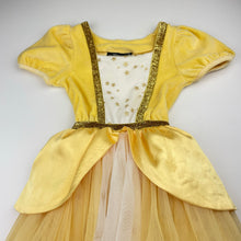 Load image into Gallery viewer, Girls Rock Your Kid, Disney Princess Belle dress, small pink mark at waist, FUC, size 3, L: 65cm