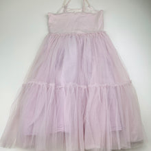 Load image into Gallery viewer, Girls Cotton On, cotton lined tulle &amp; sequin party dress, FUC, size 5, L: 75cm
