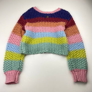 Girls Ghanda, chunky knit sweater / jumper, GUC, size 5-6,  