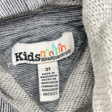 Load image into Gallery viewer, Boys Kids Headquarters, navy stripe hoodie sweater, fire engine, GUC, size 3,  