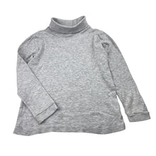 Load image into Gallery viewer, Unisex Target, grey marle roll neck top / skivvy, GUC, size 5,  